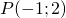 P(-1;2)